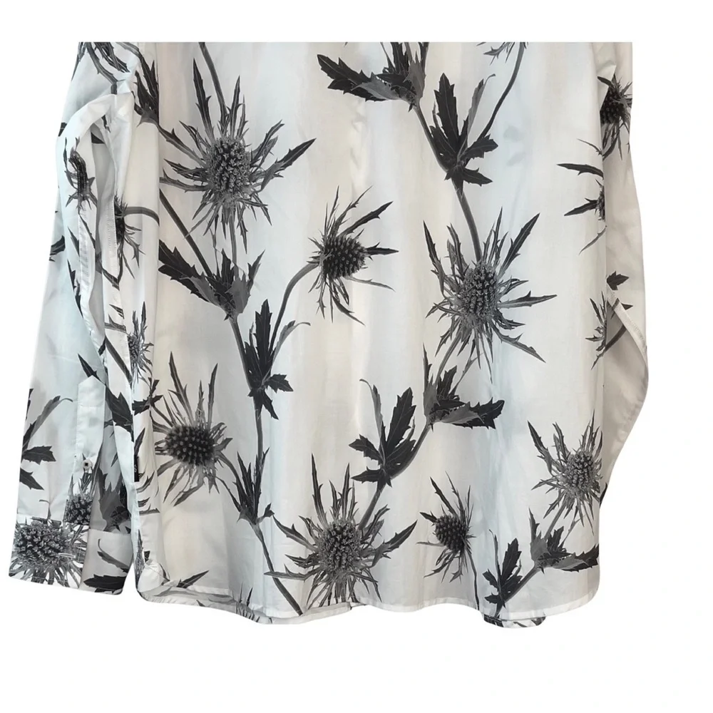 Ted Baker London Oldford Thistle Print Button-Up Shirt Size 6 (XXL) - Picture 7 of 15